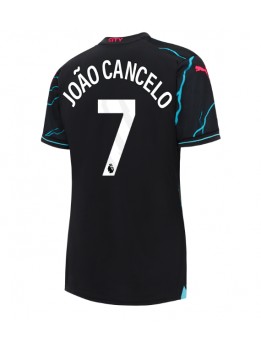 Manchester City Joao Cancelo #7 Ausweichtrikot für Frauen 2023-24 Kurzarm